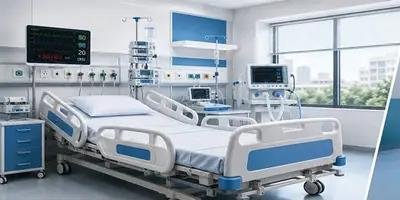Hospital bedside locker