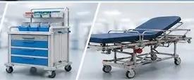 Hospital medical trolley