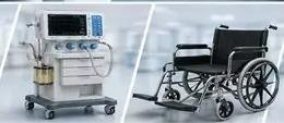 Patient wheelchair and mobility equipment